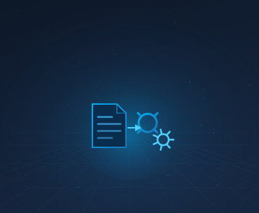 Operational efficiency benefit icon for digital library solution
